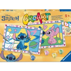 Ravensburger Creart junior schilderen op nummer Stitch en Angel