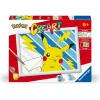 Ravensburger Creart schilderen op nummer Pokémon Pikachu bliksem