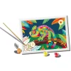 Ravensburger Creart schilderen op nummer kleurrijke kameleon