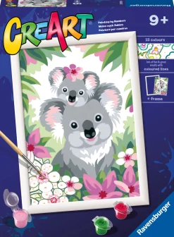 Ravensburger Creart Schilderen op nummer koala's