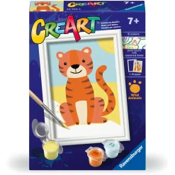Ravensburger Creart wilde tijger schilderen op nummer