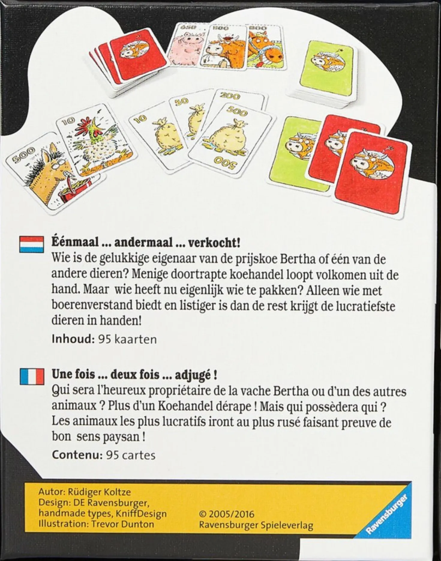Ravensburger Koehandel - Kaartspel