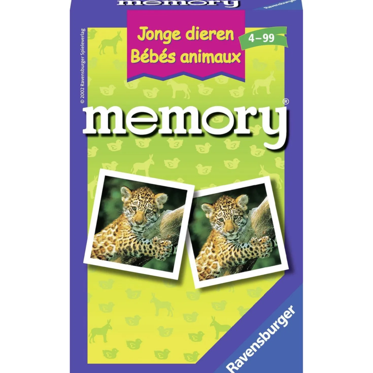 Ravensburger Memory Jonge Dieren Pocket