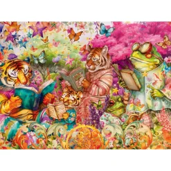 Ravensburger puzzel boekenclub 1000 stukjes