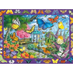Ravensburger puzzel de vlindertuin 500 stukjes extra groot