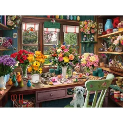Ravensburger puzzel het bloemenatelier 1000 stukjes