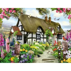 Ravensburger Puzzel idyllische cottage 500 stukjes