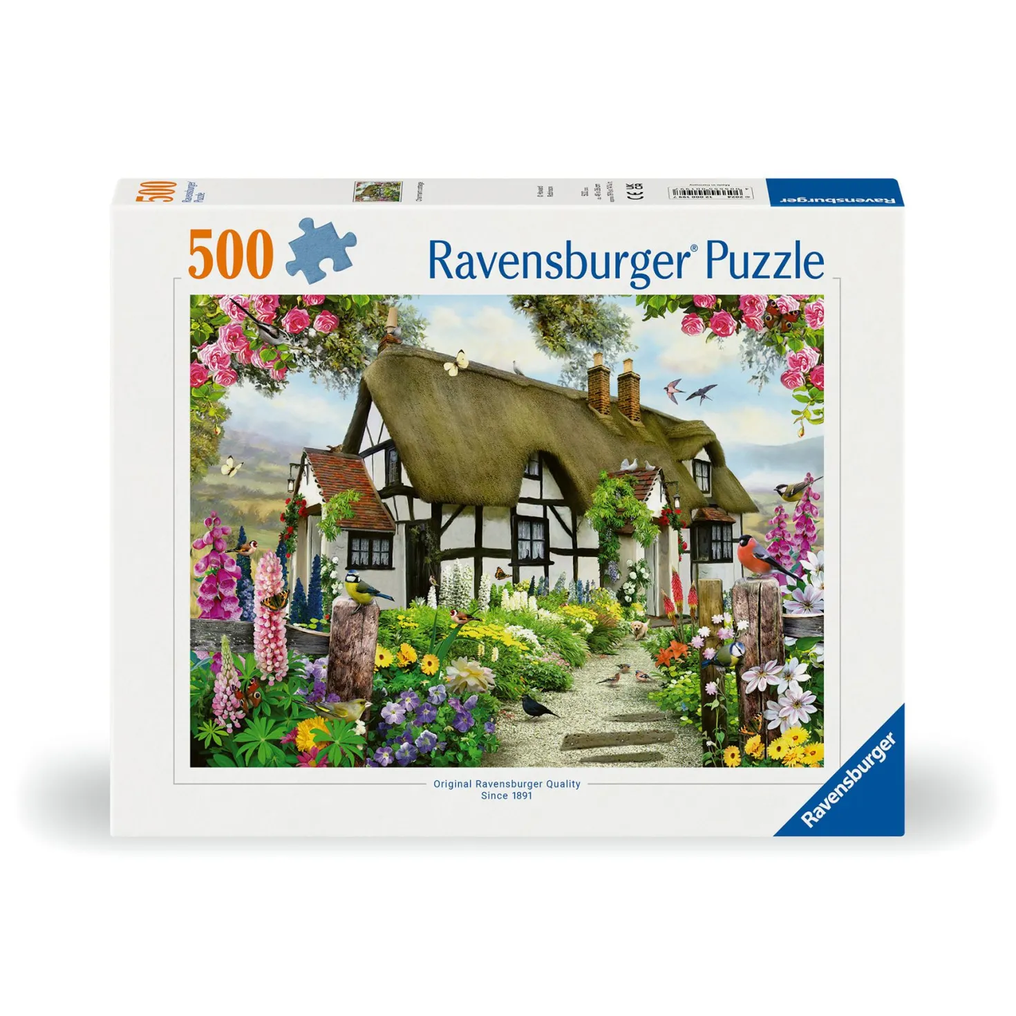 Ravensburger Puzzel idyllische cottage 500 stukjes