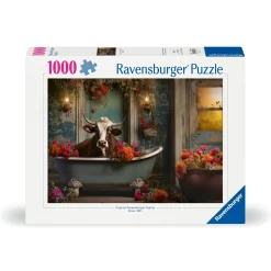 Ravensburger puzzel koe in de badkuip 1000 stukjes