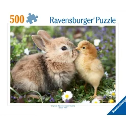 Ravensburger puzzel konijn en kuiken 500 stukjes