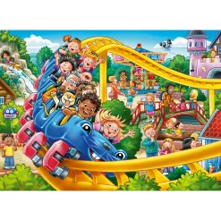 Ravensburger puzzel pretpark 2x24 stukjes