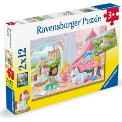 Ravensburger puzzel prince princess 2x12st