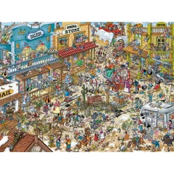 Ravensburger puzzel Ray's movie set 1: western 1000 stukjes