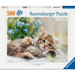 Ravensburger puzzel schattige kitten 500 stukjes