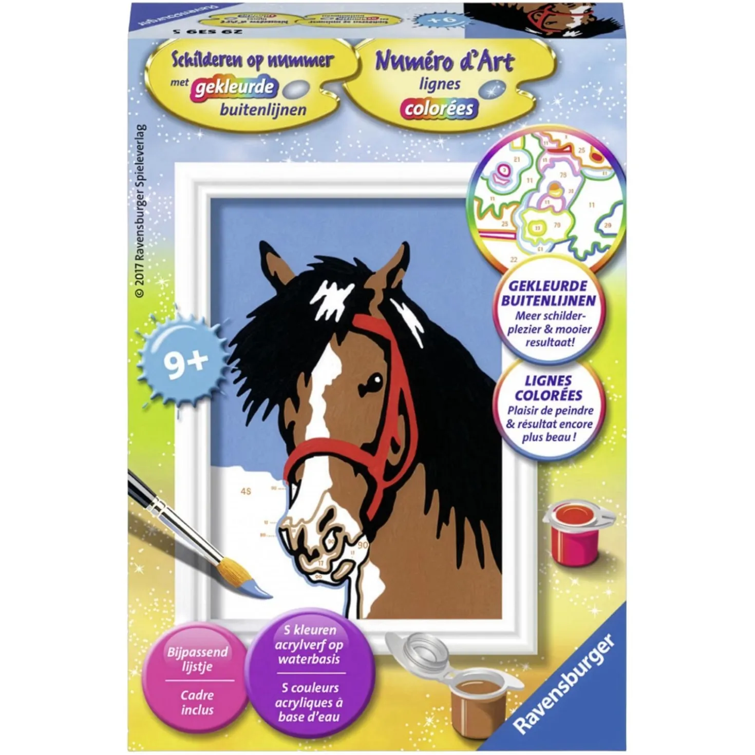 Ravensburger Schilderen Op Nummer paardenblik