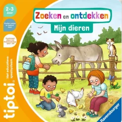 Ravensburger Tiptoi boek zoeken en ontdekken: mijn dieren