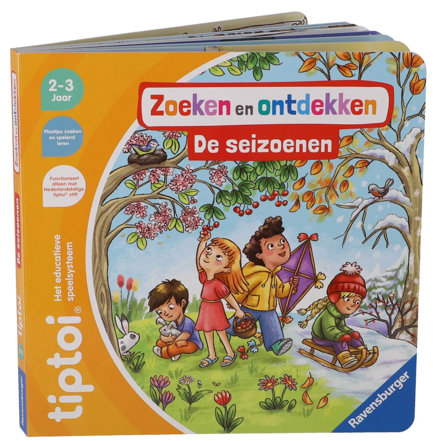 Ravensburger Tiptoi boek zoeken en ontdekken: De seizoenen