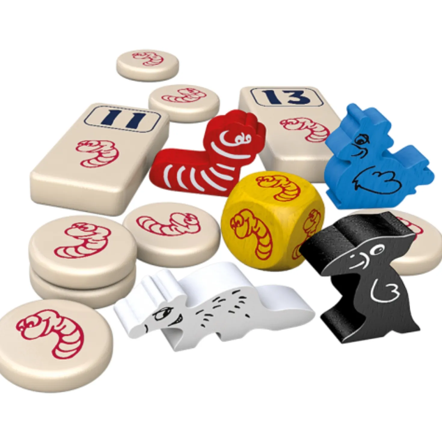 Regenwormen Uitbreiding - Kinderspel