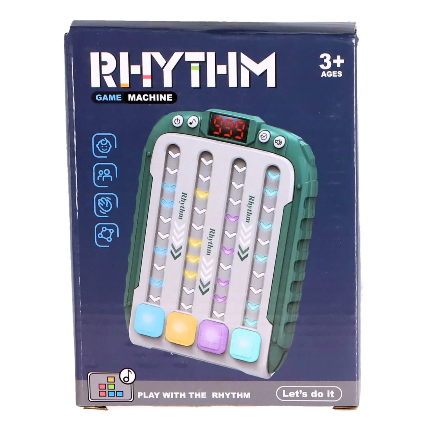 Rhythm Game reactie controller met licht en geluid