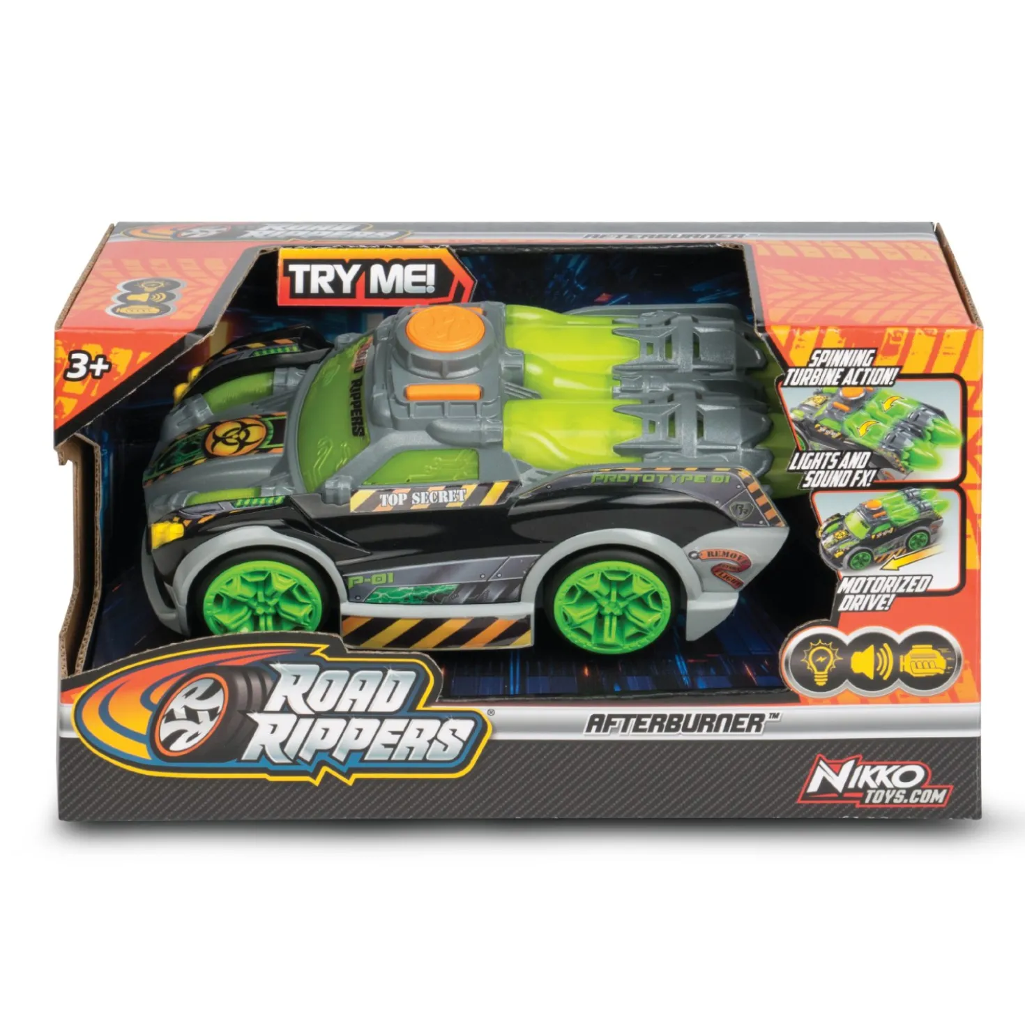 Road Rippers afterburner mean green