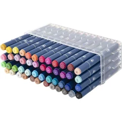 Round dual markers alcohol stiften 48 stuks