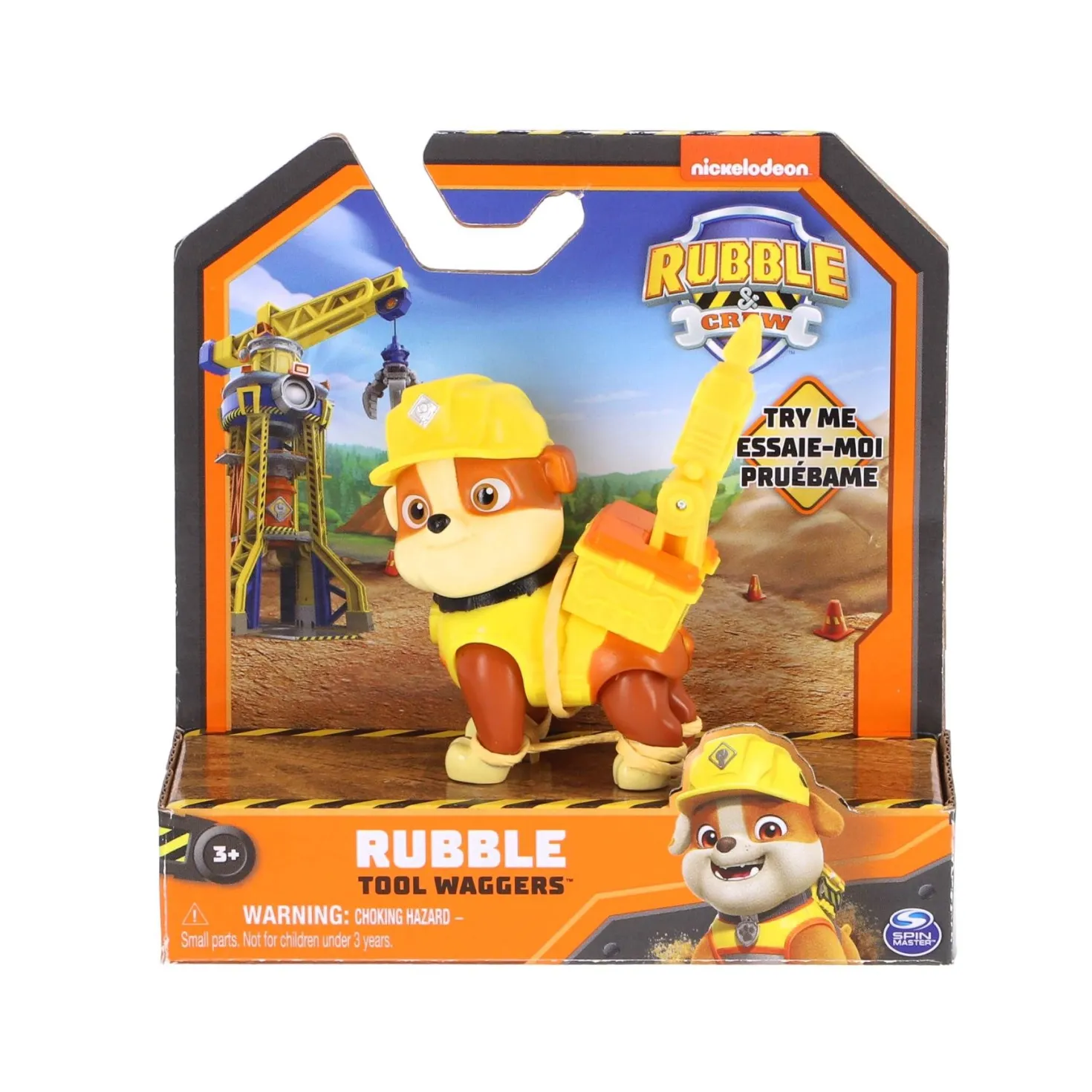 Rubble & Crew Action Pup (Ass)