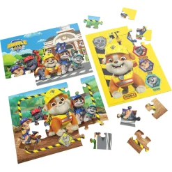 Rubble & Crew Houten Puzzel in Houten Box 3x24 St