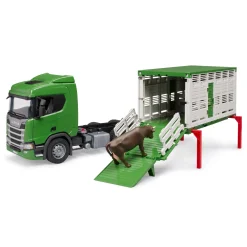 Scania vrachtwagen 560r veetransport met dier
