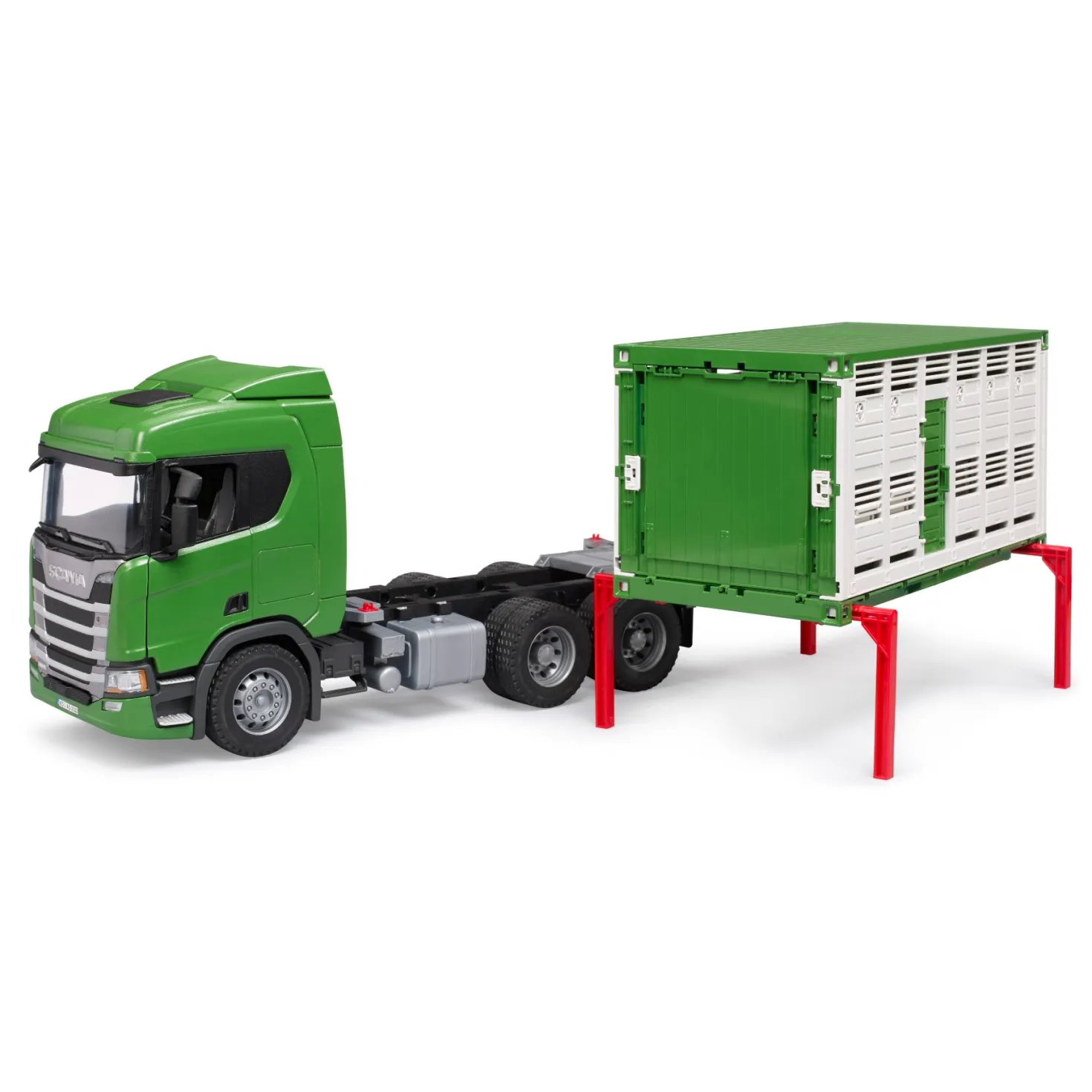 Scania vrachtwagen 560r veetransport met dier