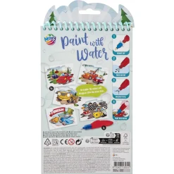Schilderen met Water 5 Pagina's Inclusief Pen 2 As