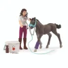 Schleich 42752 Mrs. Kramer With Foal