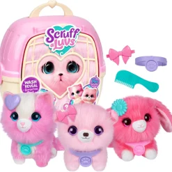Scruff a Luvs knuffel pet single roze