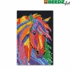 SES BEEDZ ART: Strijkkralen Paard Fantasie