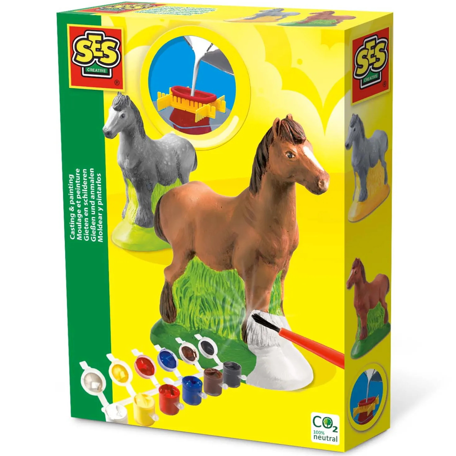 SES Gips Gieten Paard
