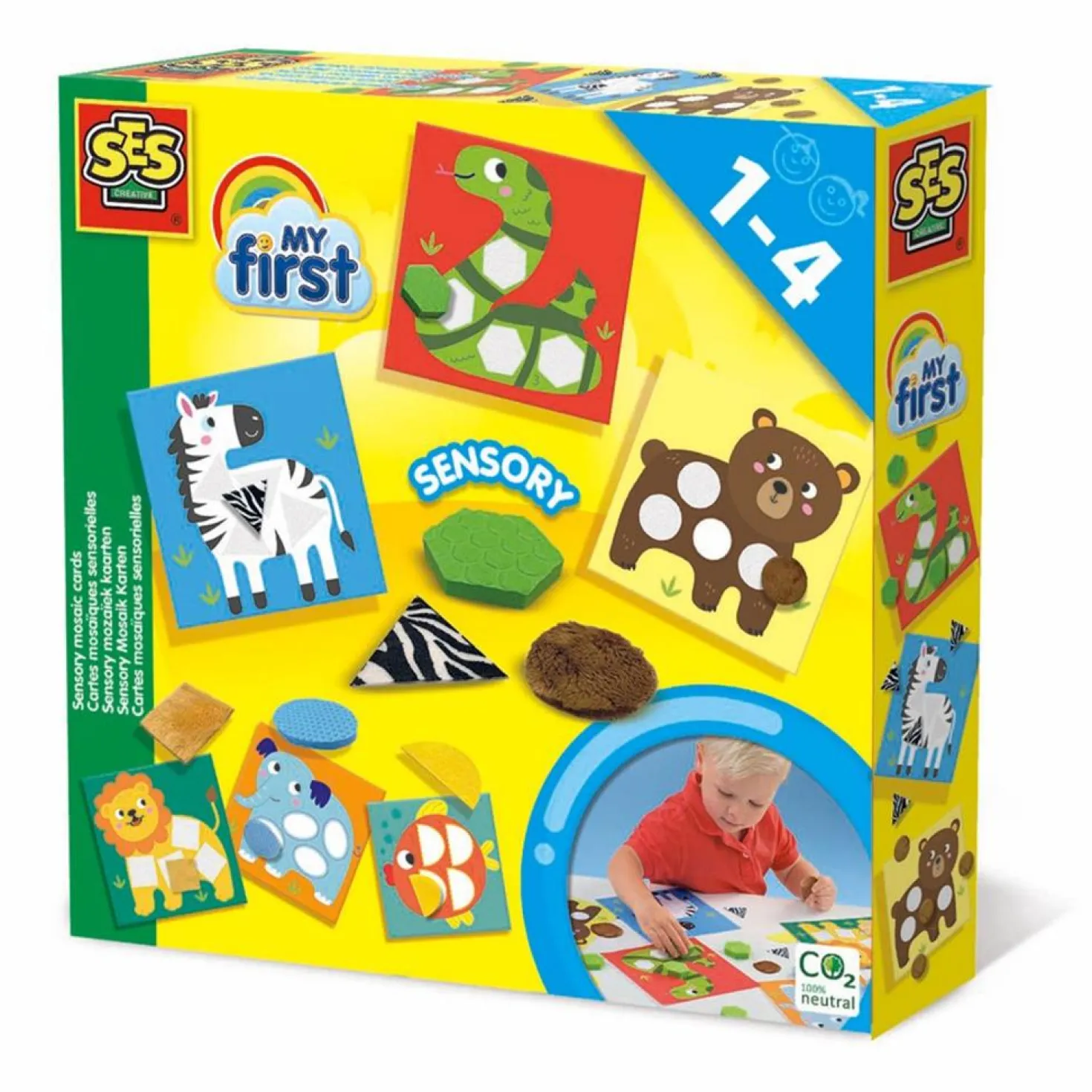 SES My First Sensory Mozaiekkaarten