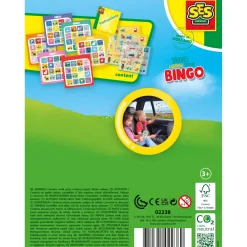 SES Raamsticker Bingo - Reisspel