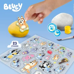 Ses stenen schilderen Bluey