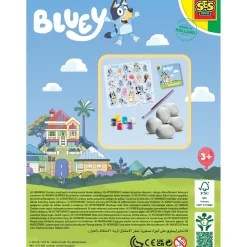 Ses stenen schilderen Bluey