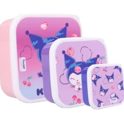 Snackbox (3in1) Kuromi Fresh Bites