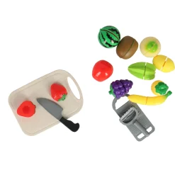 Snij fruit met snijbord