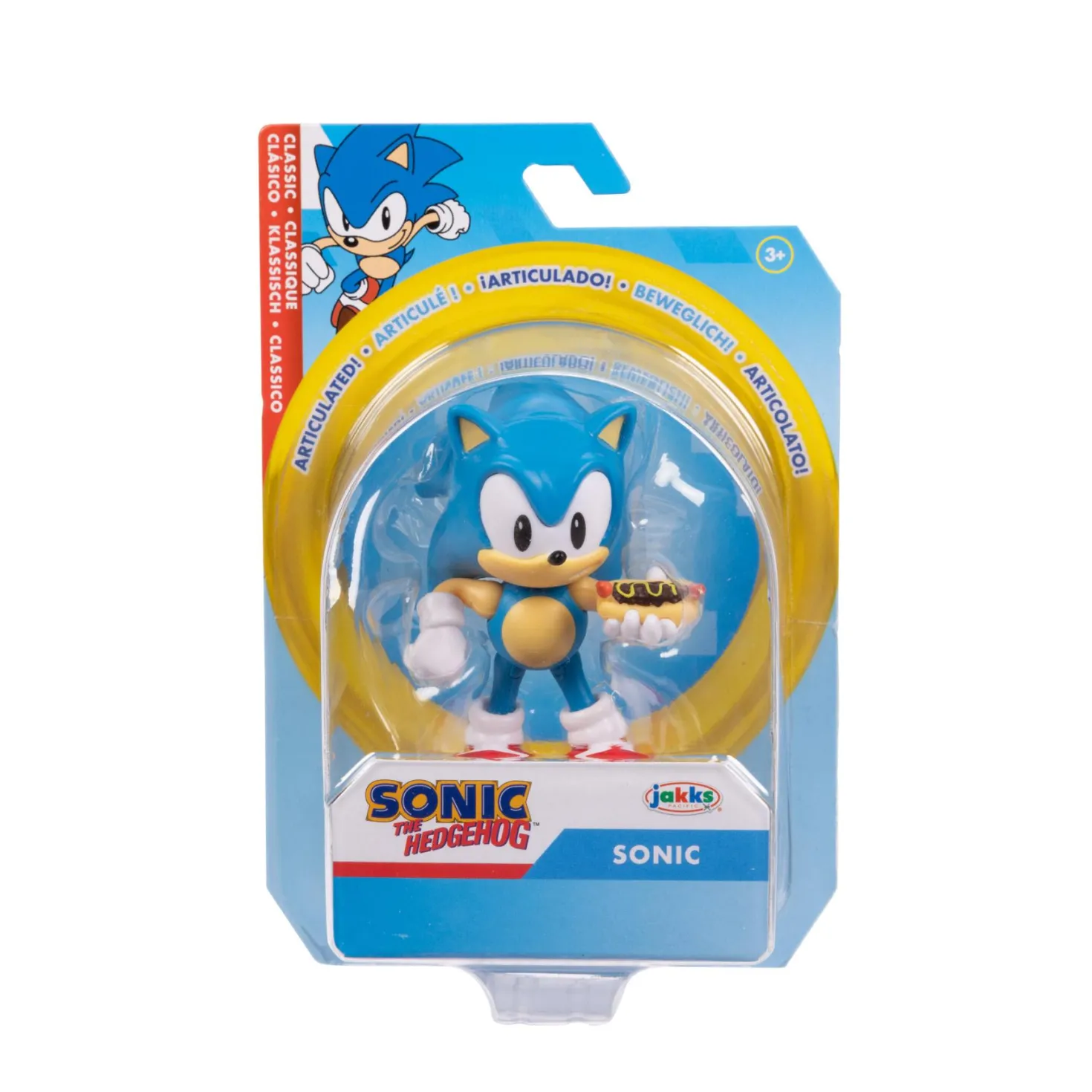 Sonic figuur 6,5 cm wave 19 assorti