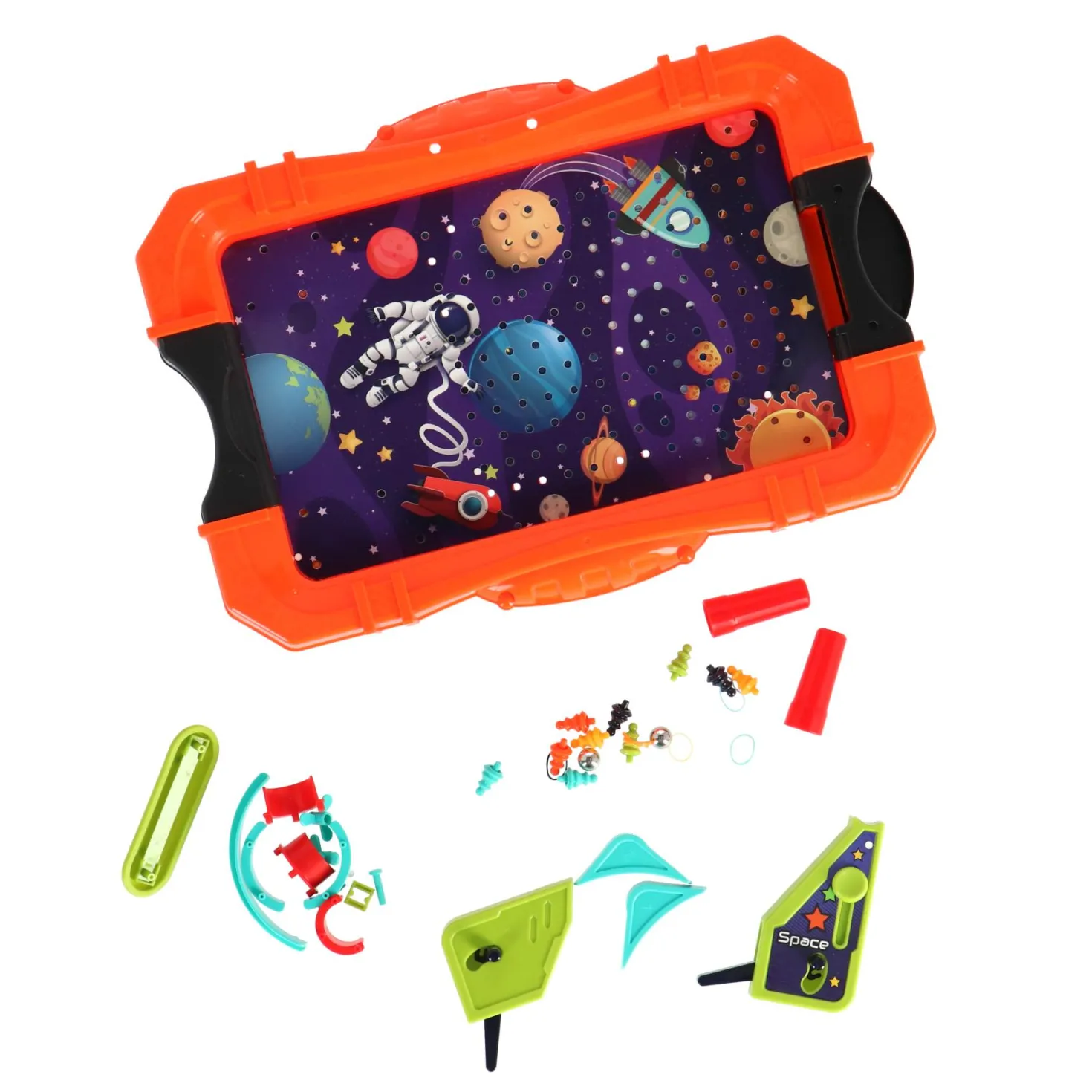 Space pinball game