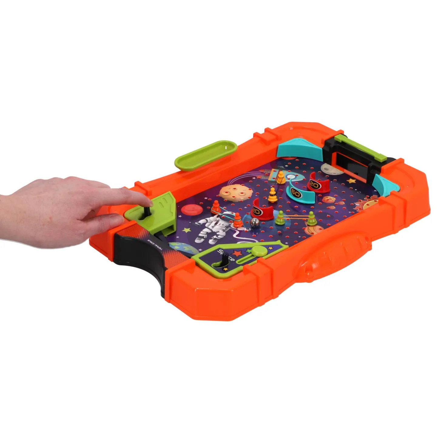 Space pinball game