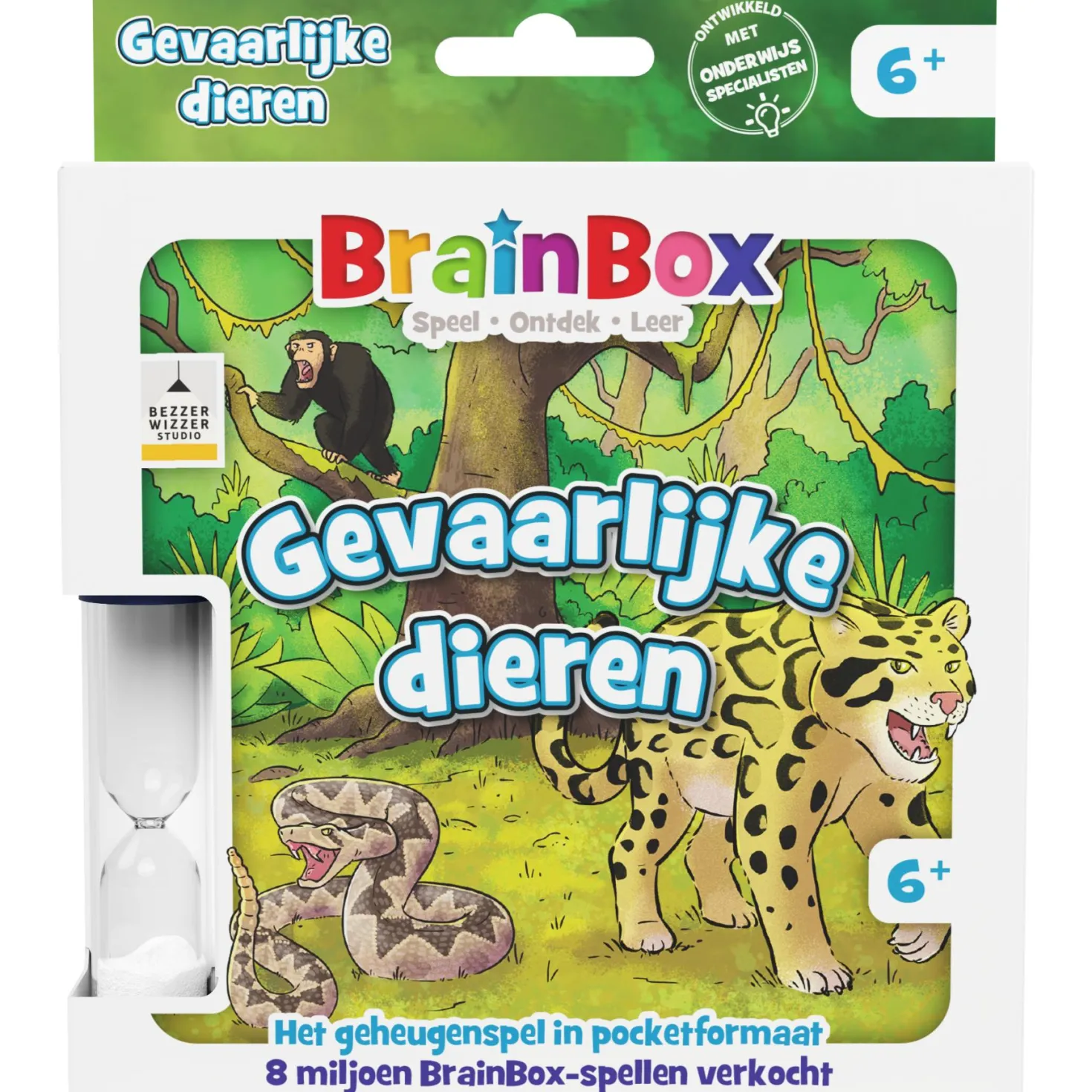 Spel Brainbox Pocket Gevaarlijke dieren