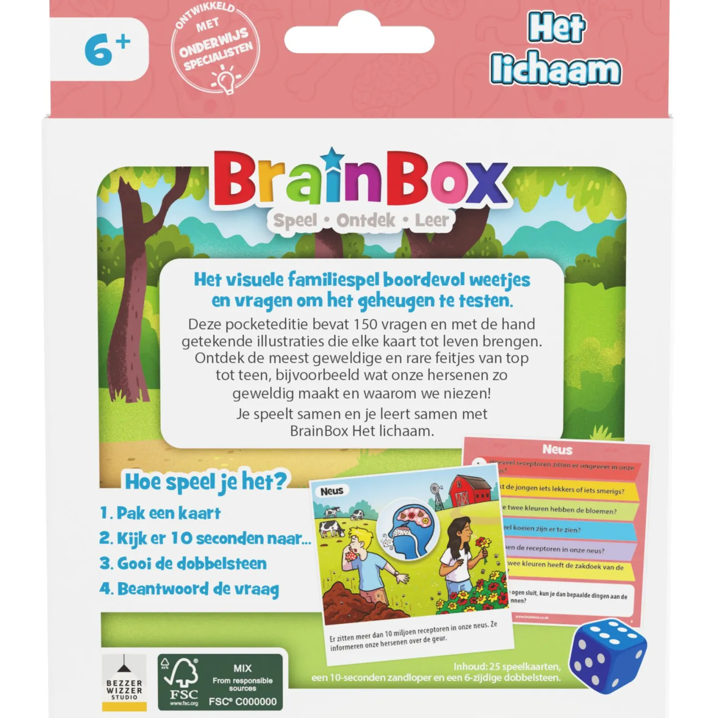 Spel Brainbox Pocket Het lichaam