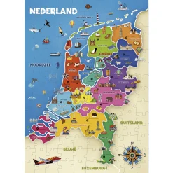 Spel Ik Leer Kaart Van Nederland
