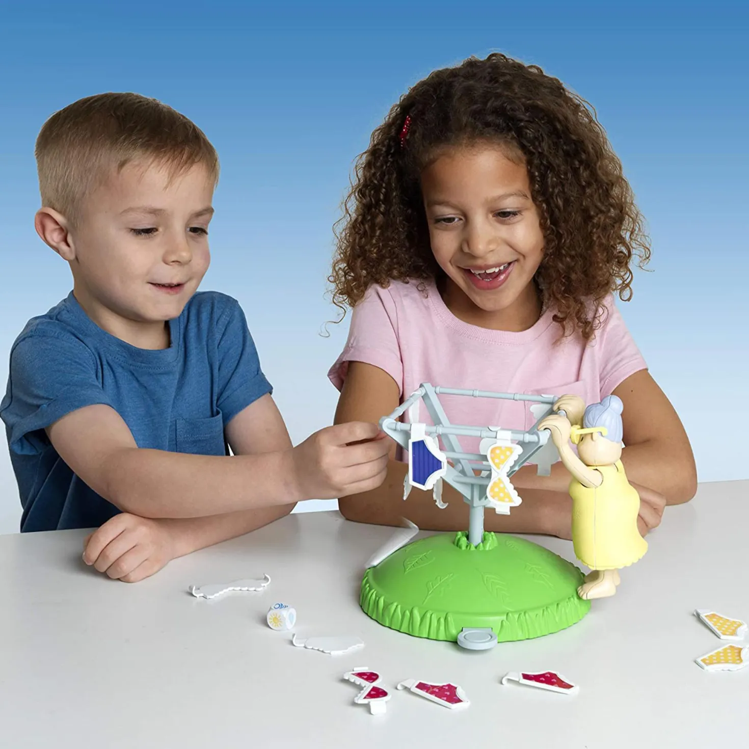 Spel Oma's Woeste Waslijn