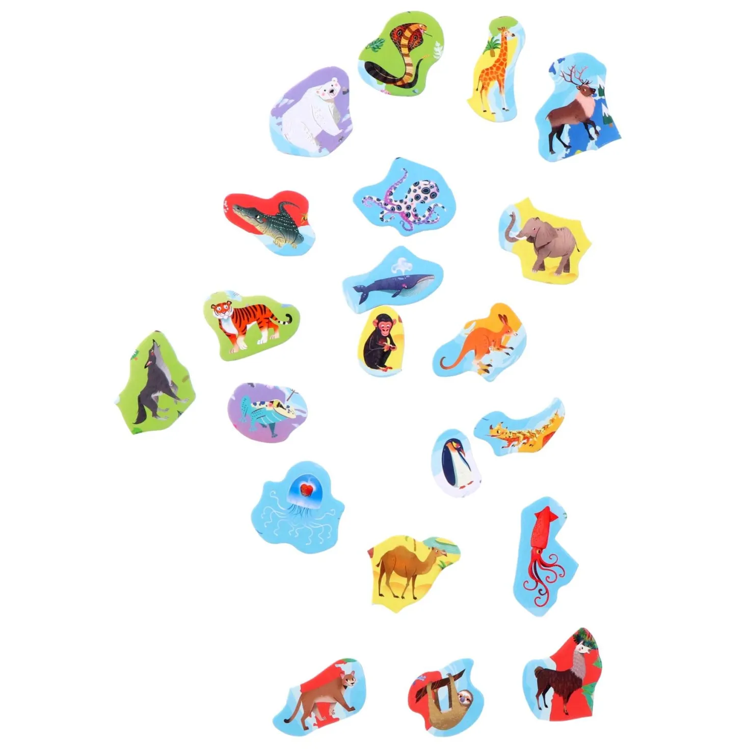 Spel Puzzel Ontdek De Wereld