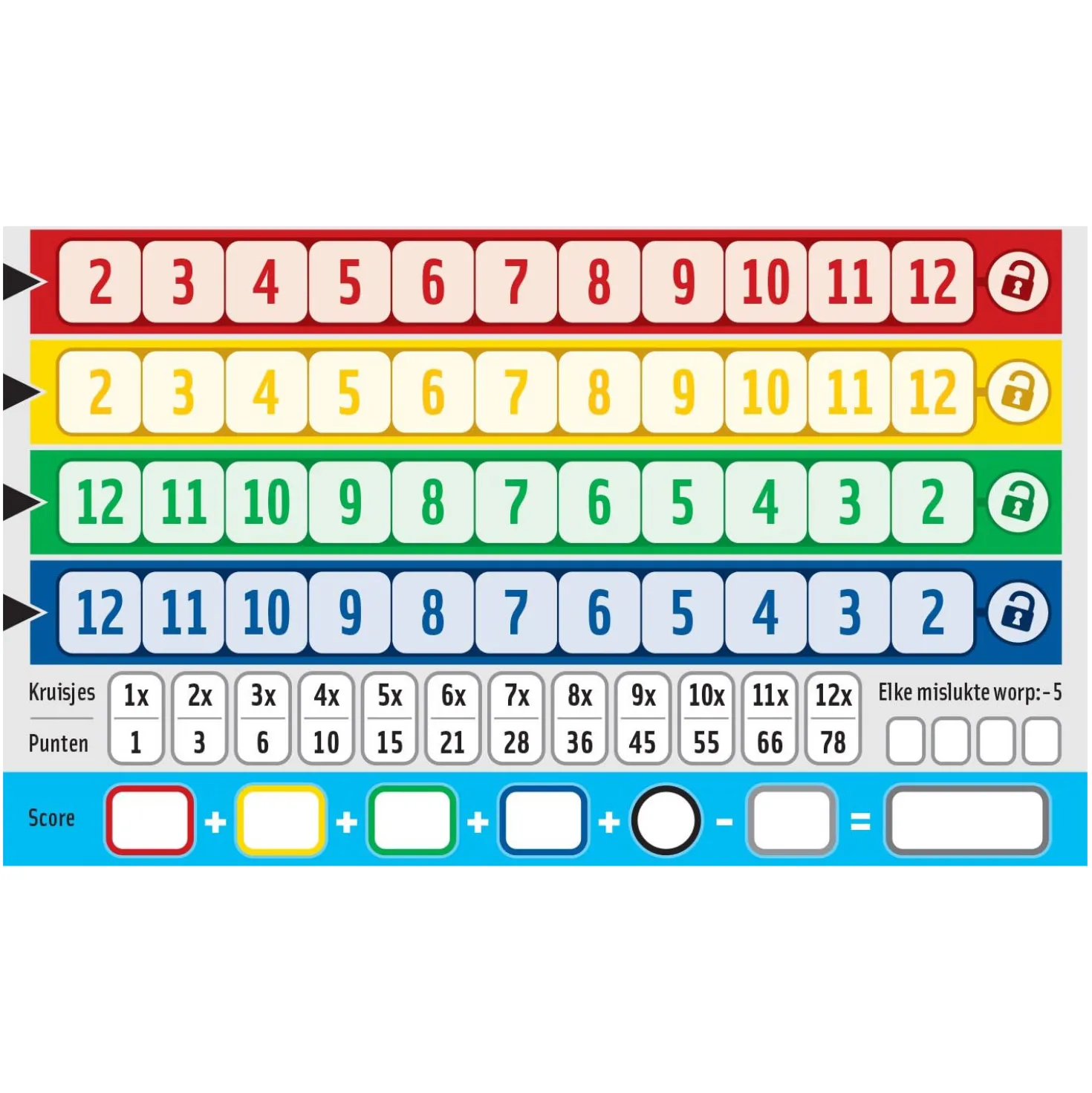 Spel Qwixx On Board