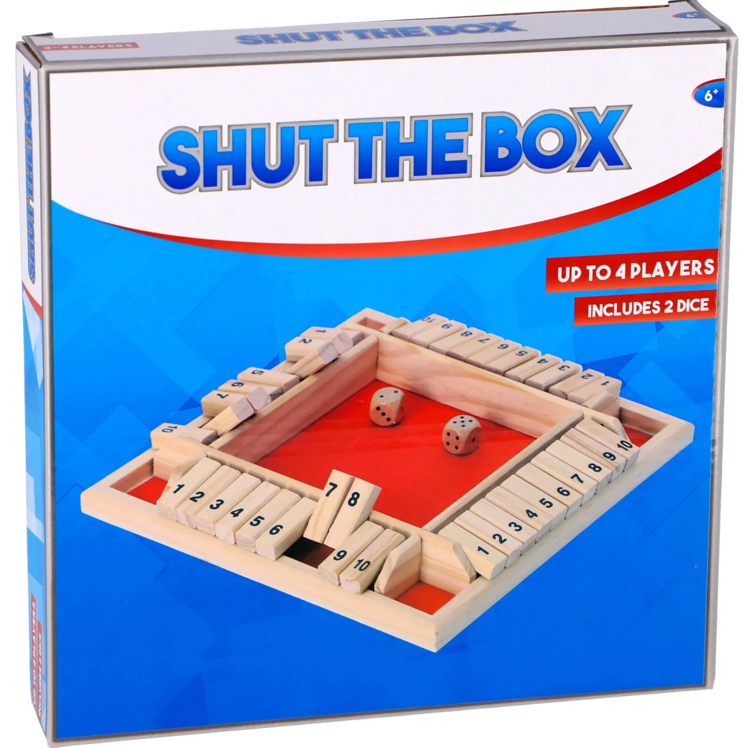 Spel Shut The Box 4 Spelers